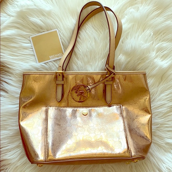 Micheal kors handbag in Rose gold - Picture 1 of 2